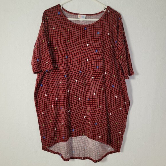 494. LuLaRoe Short Sleeve Colorful Shirt Sz S - Picture 1 of 7